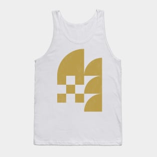 Geometrical Abstract Mid Century Modern Tank Top